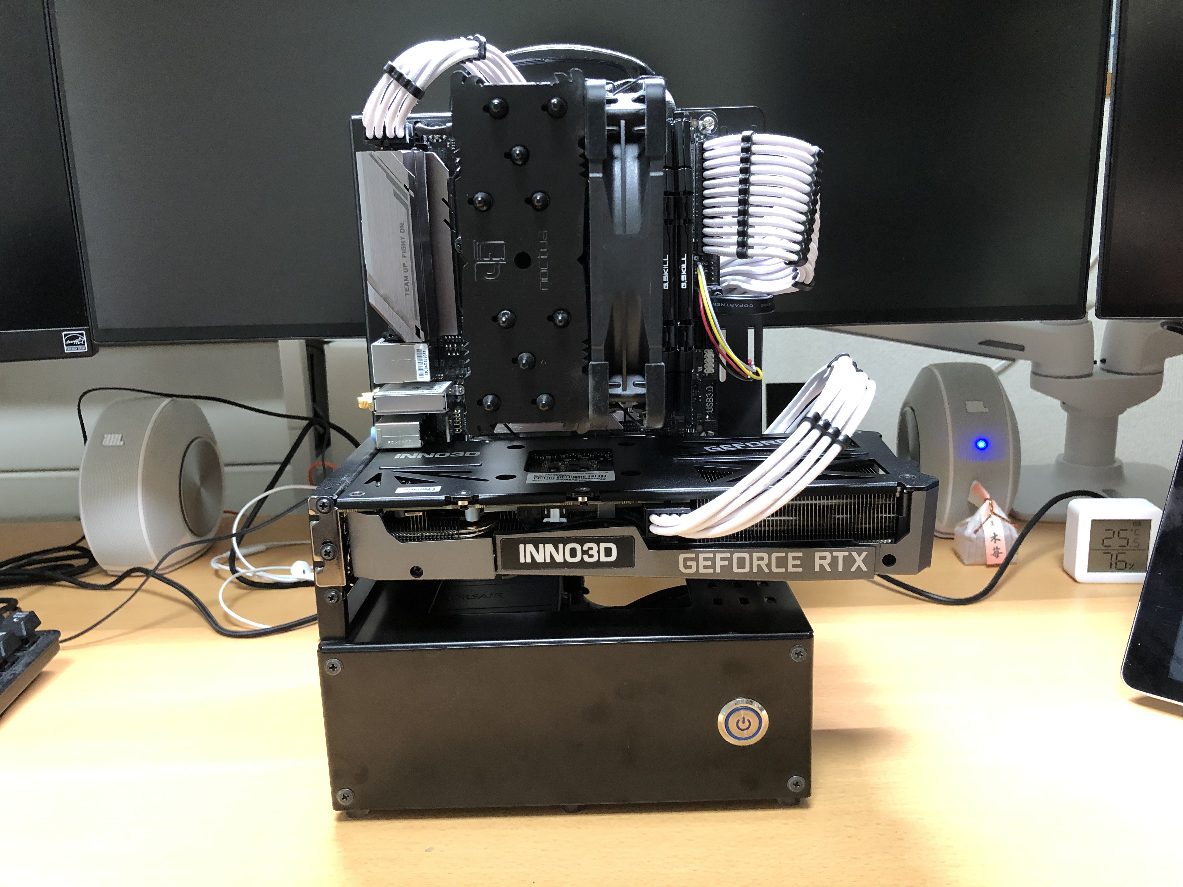PC取り付け後