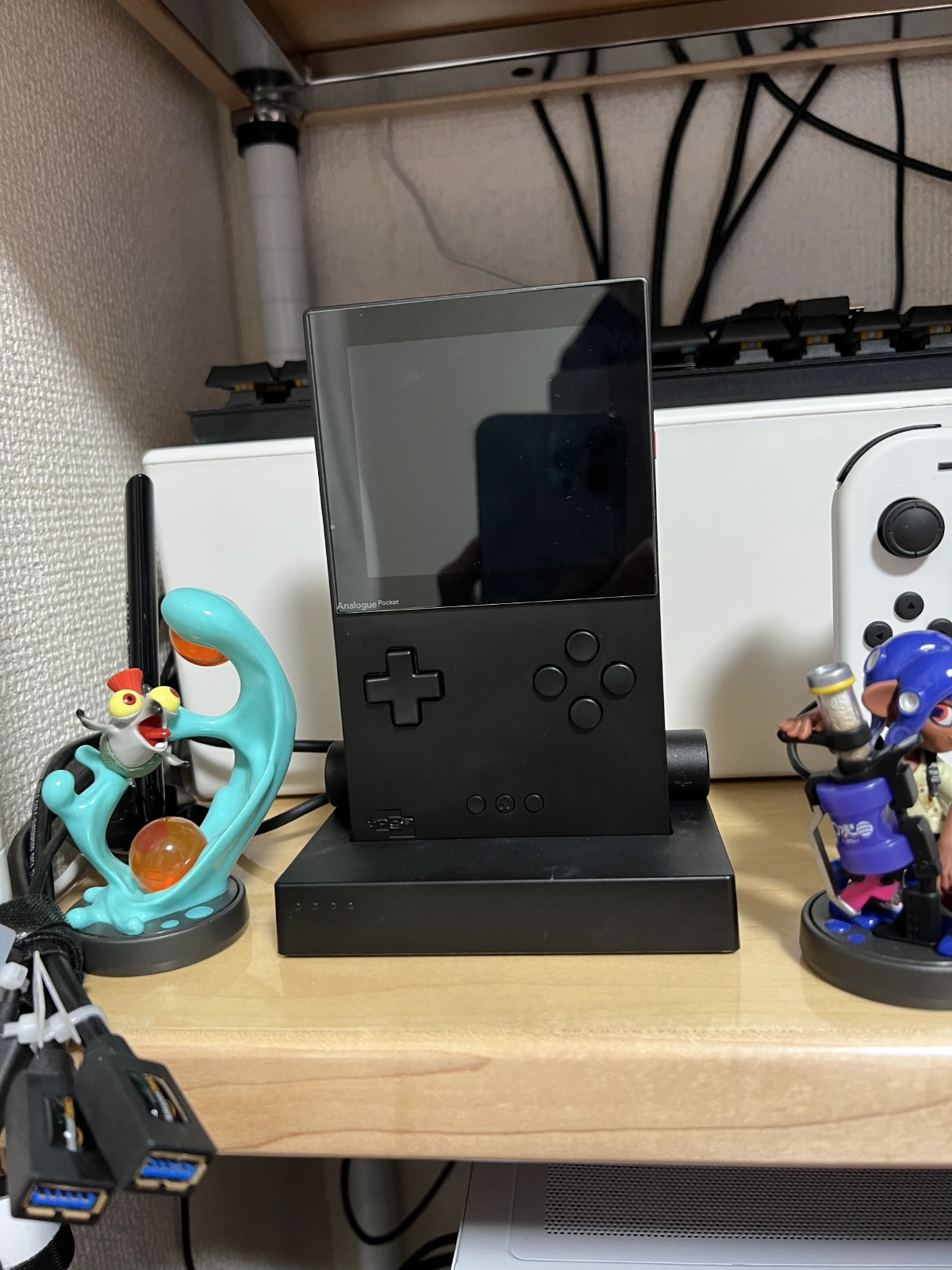 ドックを接続して設置