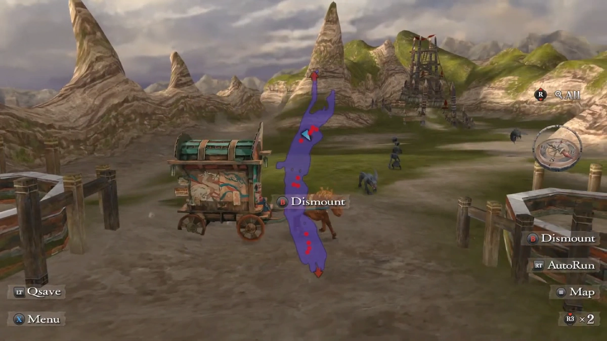 フィールド画面