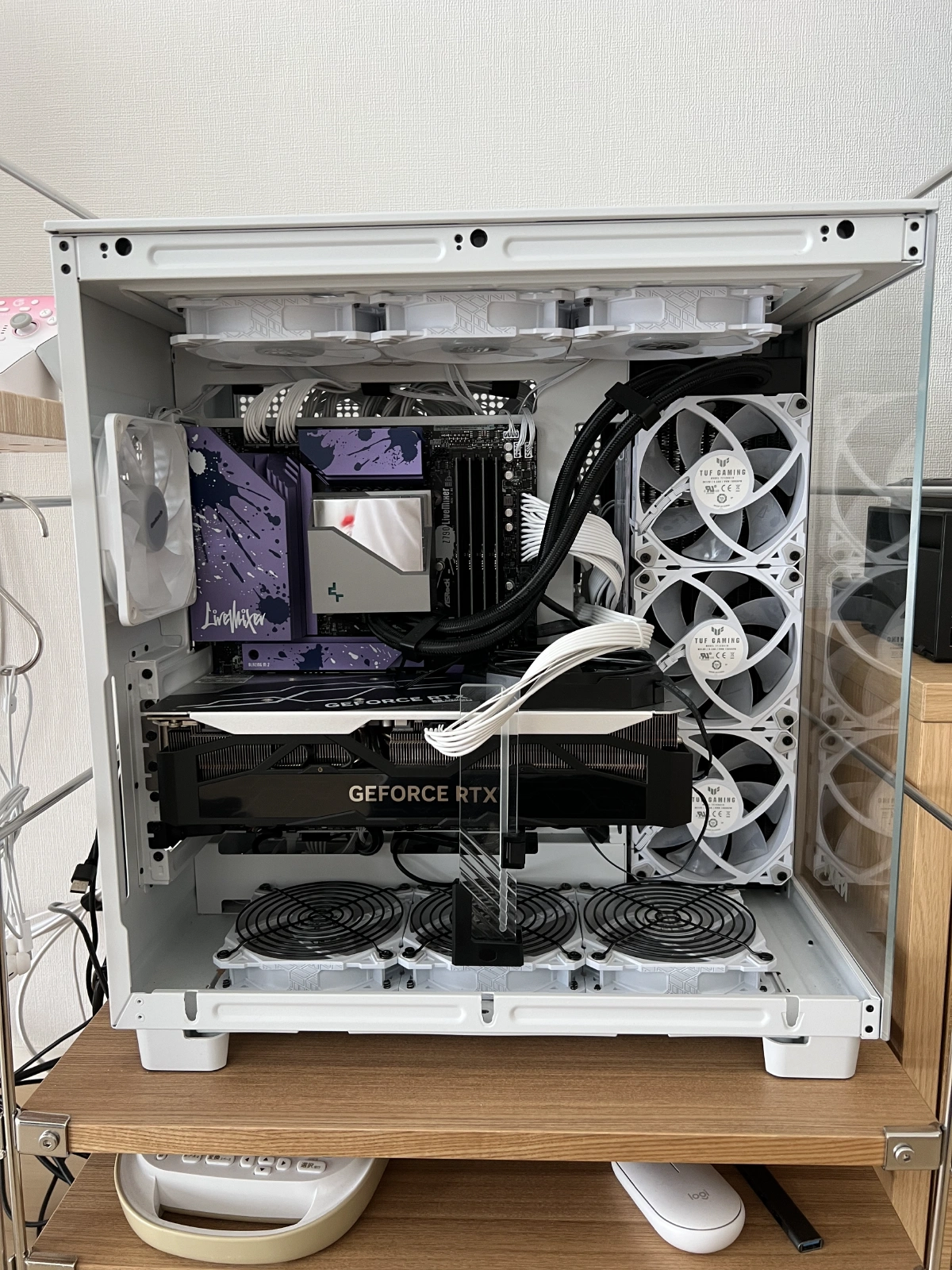 自作PCへの組み込み前