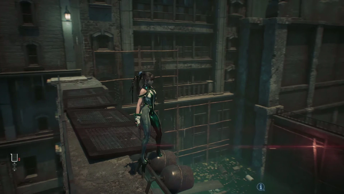 高低差のある探索シーン