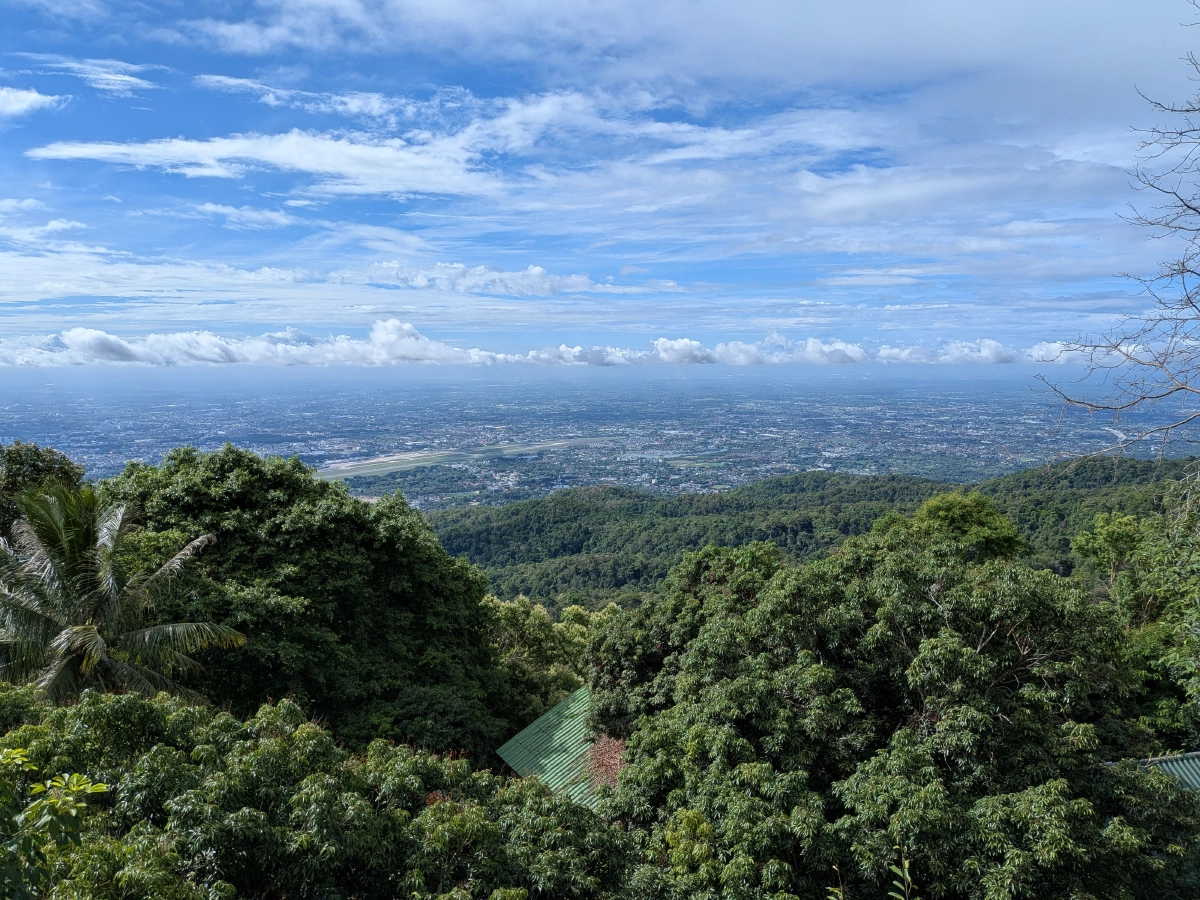 ドイステープからの景色
