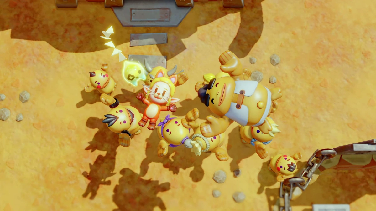 キャット族の集落