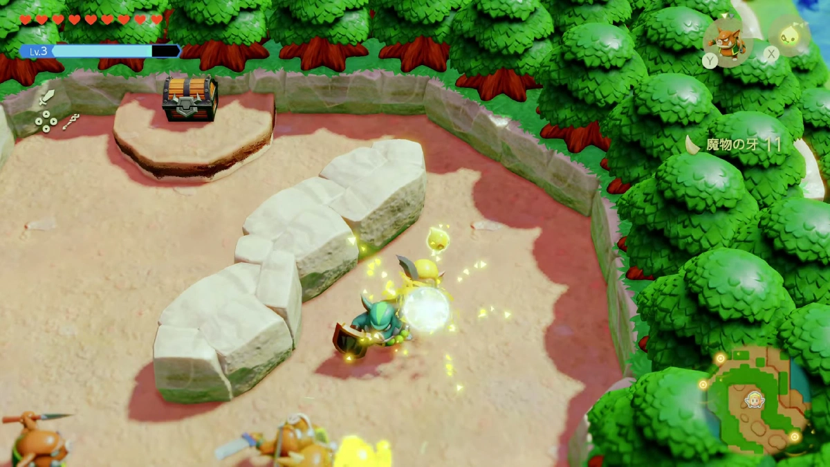 滝近くの謎解き