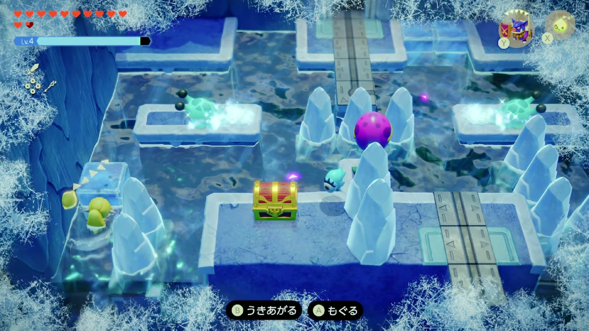 氷の地形での謎解き